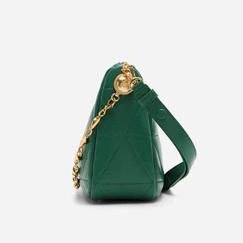 Real leather women's bag crossbody bag fashionable sheepskin armpit bag women's crescent bag